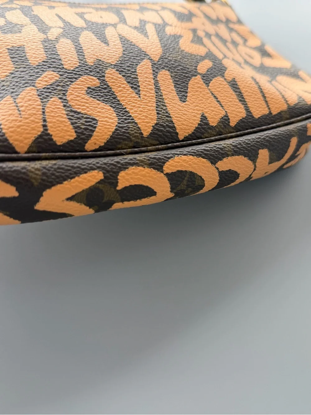 Louis Vuitton Stephen Sprouse Orange Graffiti Canvas Pochette Accessoires